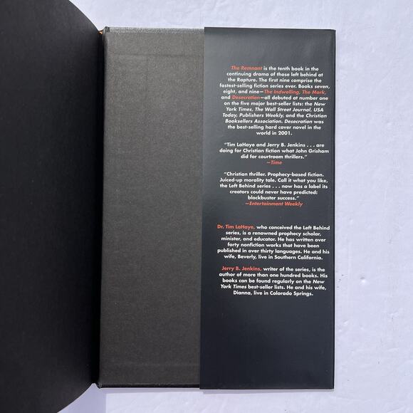 Left Behind Series Hardcover Book 10 The Remnant Tim LaHaye and Jerry B Jenkins - Picture 5 of 7